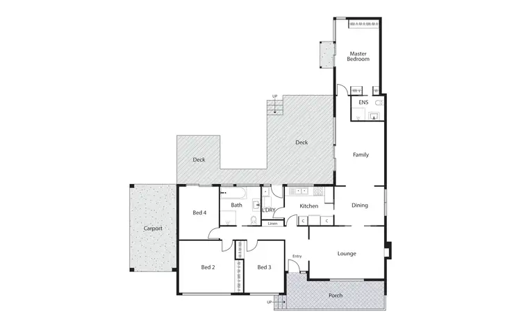 Floorplan of Homely house listing, 3 Boucaut Place, Curtin ACT 2605