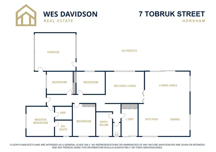 Floorplan of Homely house listing, 7 Tobruk Street, Horsham VIC 3400