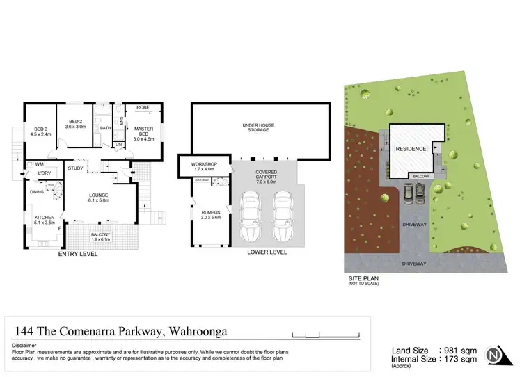 Floorplan of Homely house listing, 144 The Comenarra Parkway, Wahroonga NSW 2076