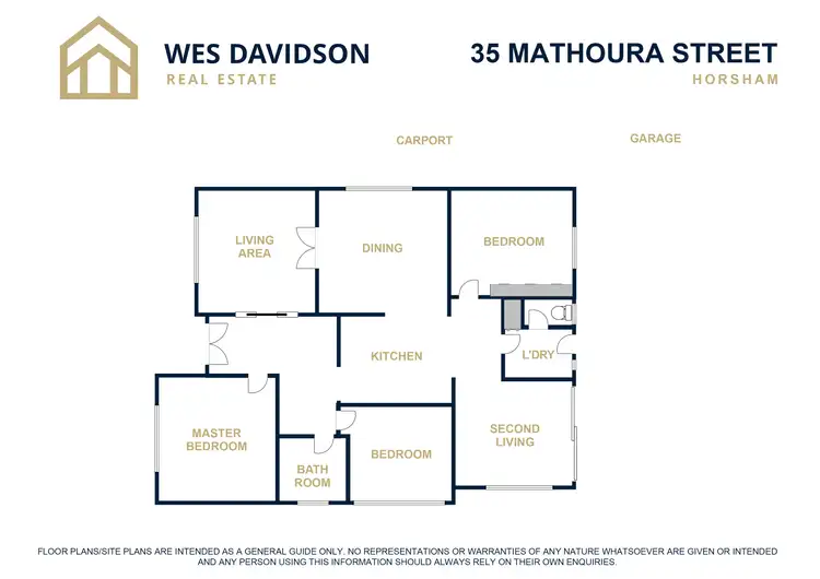Floorplan of Homely house listing, 35 Mathoura Street, Horsham VIC 3400