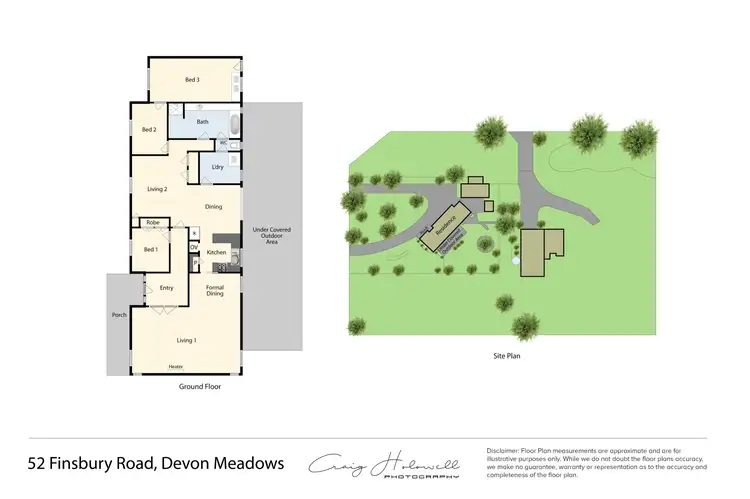 Floorplan of Homely rural property listing, 52 Finsbury Road, Devon Meadows VIC 3977
