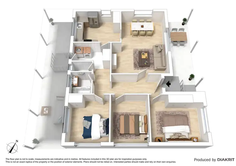 Floorplan of Homely house listing, 26 Nodding Avenue, Frankston North VIC 3200