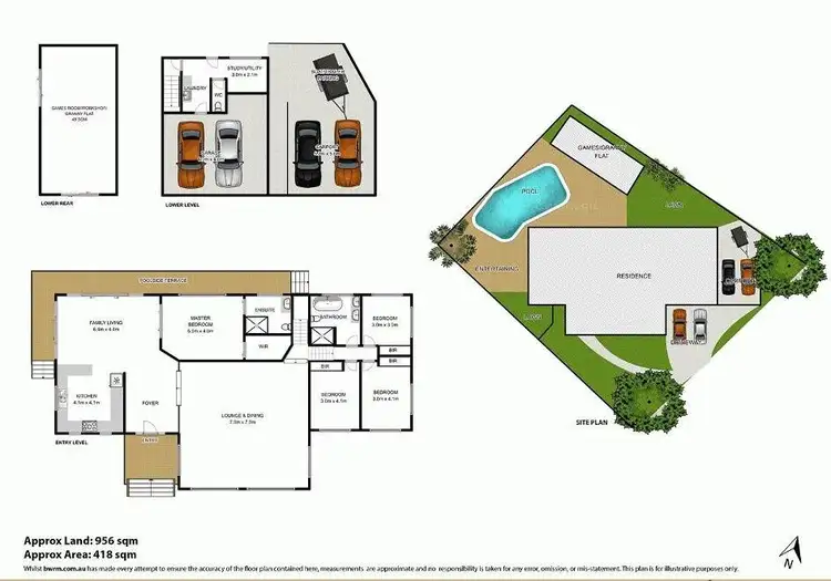 Floorplan of Homely house listing, 3 Garden Grove Street, Carrara QLD 4211