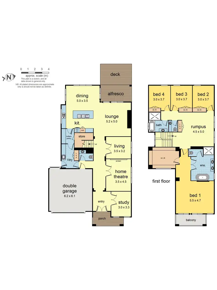 Floorplan of Homely house listing, 17 Rochelle Court, Chirnside Park VIC 3116