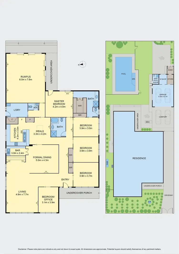 Floorplan of Homely house listing, 96 McCracken Street, Essendon VIC 3040