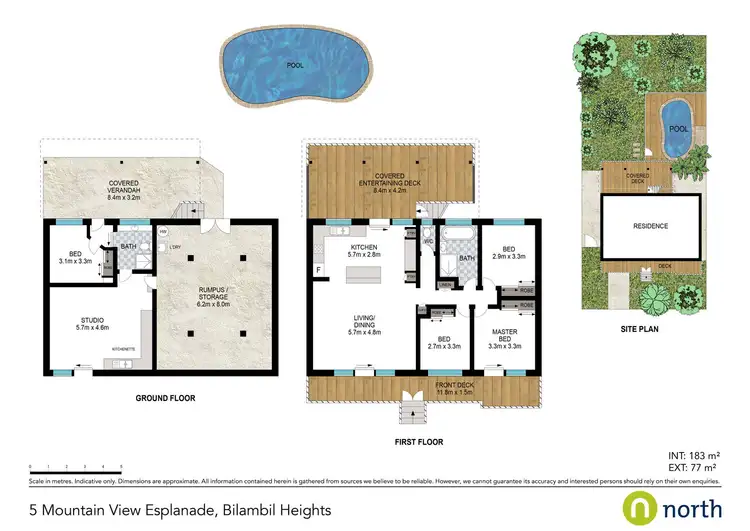 Floorplan of Homely house listing, 5 Mountain View Esplanade, Bilambil Heights NSW 2486