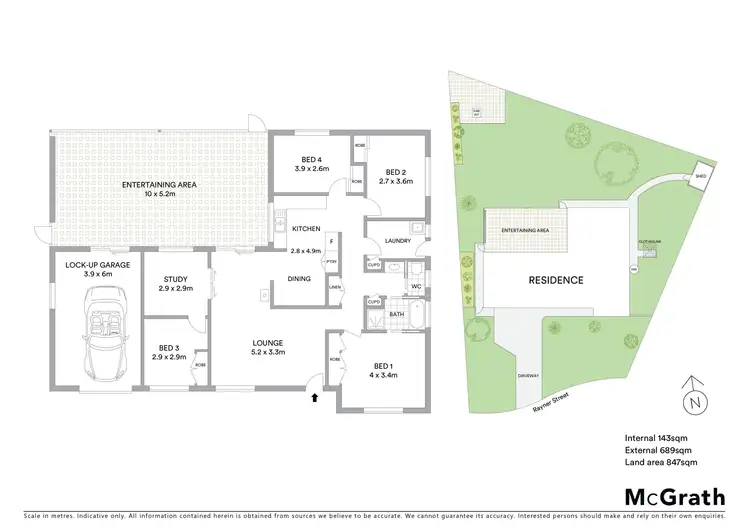 Floorplan of Homely house listing, 20 Rayner Street, Mudgee NSW 2850