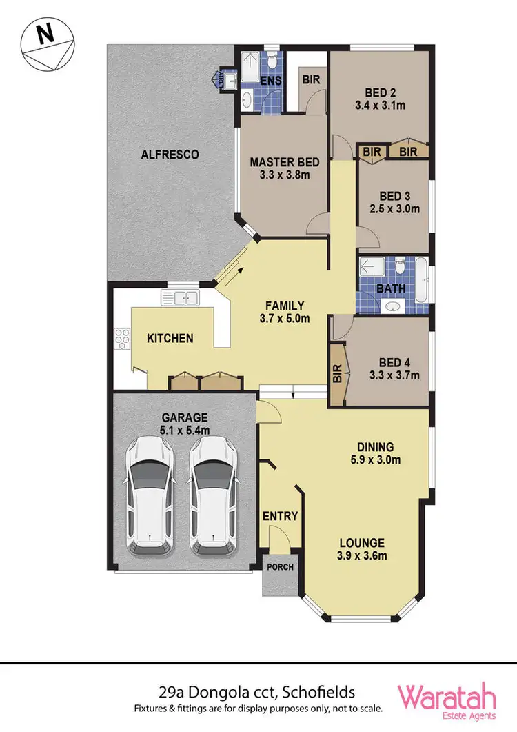 Floorplan of Homely house listing, 29A Dongola Circuit, Schofields NSW 2762