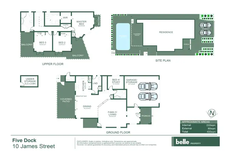 Floorplan of Homely house listing, 10 James Street, Five Dock NSW 2046
