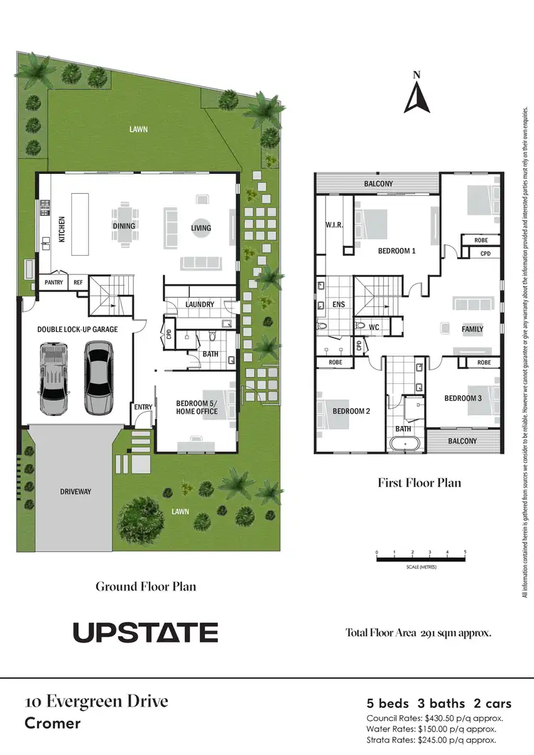 Floorplan of Homely house listing, 10 Evergreen Drive, Cromer NSW 2099