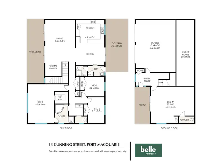 Floorplan of Homely house listing, 13 Cunning Street, Port Macquarie NSW 2444