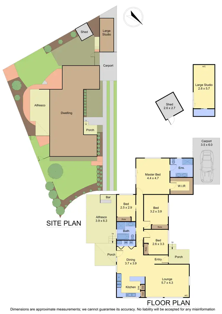 Floorplan of Homely house listing, 5 Westdale Court, Watsonia VIC 3087