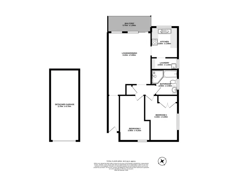 Floorplan of Homely unit listing, 17/59 Collins Street, Kiama NSW 2533