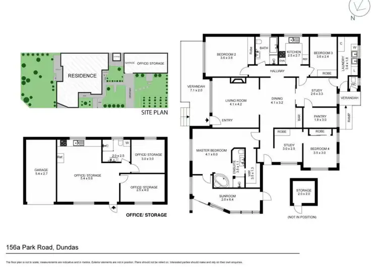 Floorplan of Homely house listing, 156A Park Road, Dundas NSW 2117