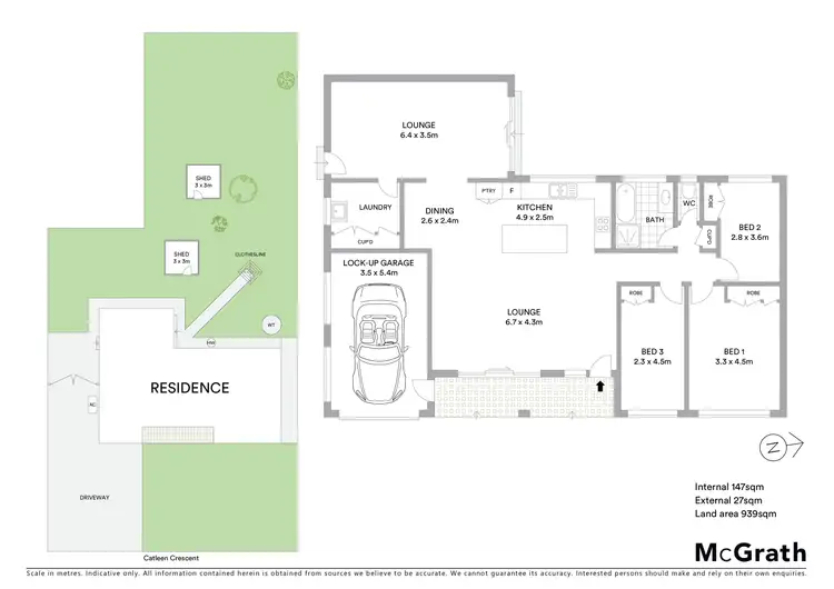 Floorplan of Homely house listing, 10 Catleen Crescent, Mudgee NSW 2850