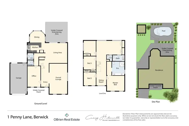 Floorplan of Homely house listing, 1 Penny Lane, Berwick VIC 3806