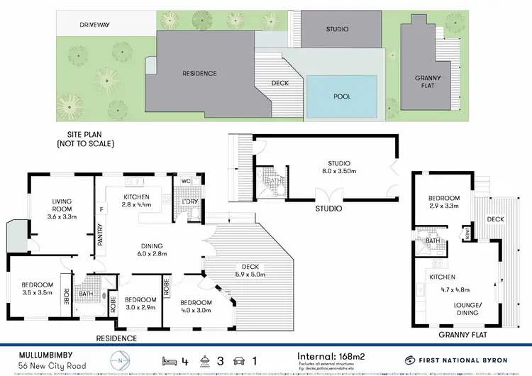 Floorplan of Homely house listing, 56 New City Road, Mullumbimby NSW 2482