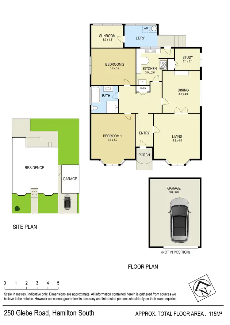 Floorplan of Homely house listing, 250 Glebe Road, Hamilton South NSW 2303