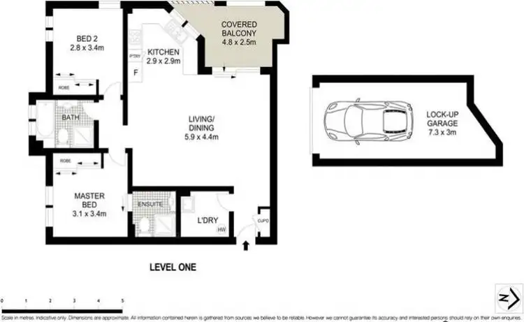 Floorplan of Homely unit listing, 17/280 Kingsway, Caringbah NSW 2229