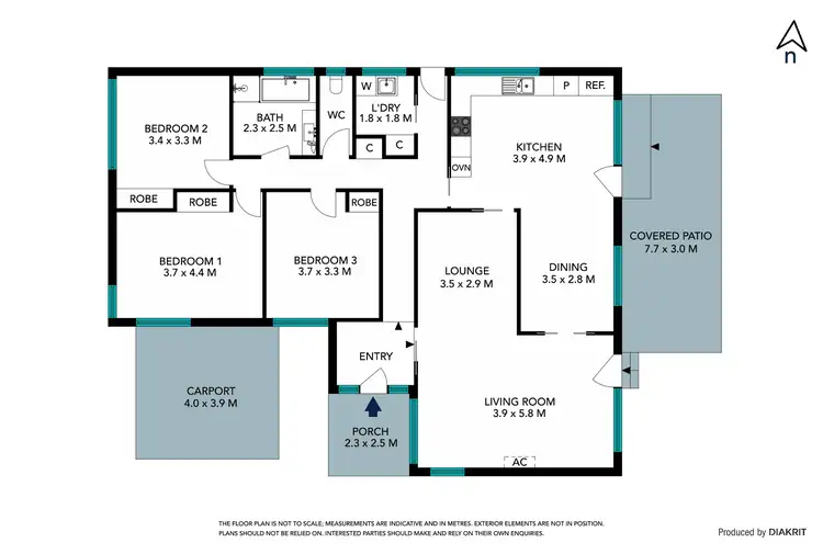 Floorplan of Homely house listing, 24 Kingsway Drive, Lalor VIC 3075
