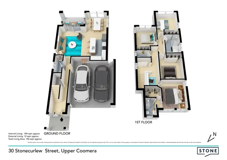 Floorplan of Homely house listing, 30 Stonecurlew Street, Upper Coomera QLD 4209
