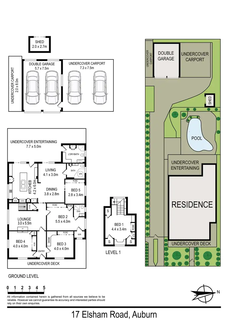 Floorplan of Homely house listing, 17 Elsham Road, Auburn NSW 2144