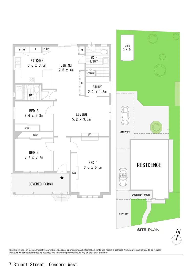 Floorplan of Homely house listing, 7 Stuart Street, Concord West NSW 2138