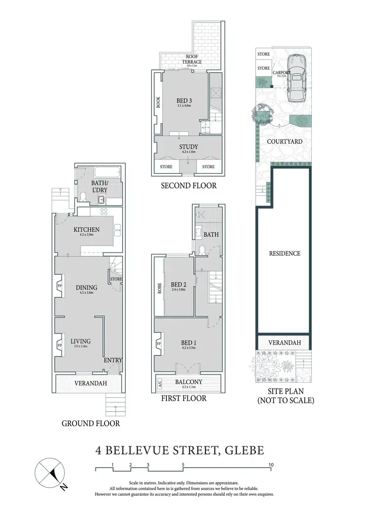 Floorplan of Homely house listing, 4 Bellevue Street, Glebe NSW 2037