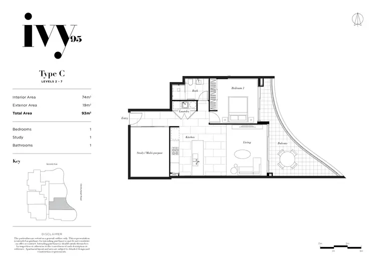 Floorplan of Homely apartment listing, 403/95 Old Burleigh Road, Broadbeach QLD 4218