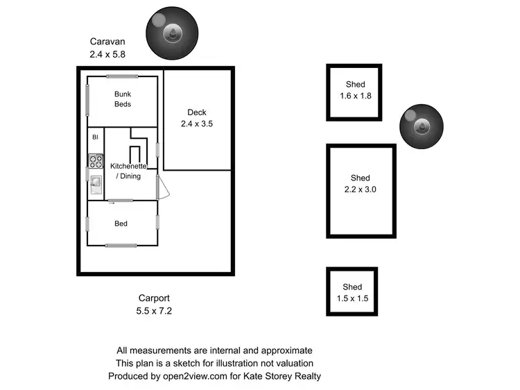 Floorplan of Homely land listing, 8 Kestrel Street, Primrose Sands TAS 7173