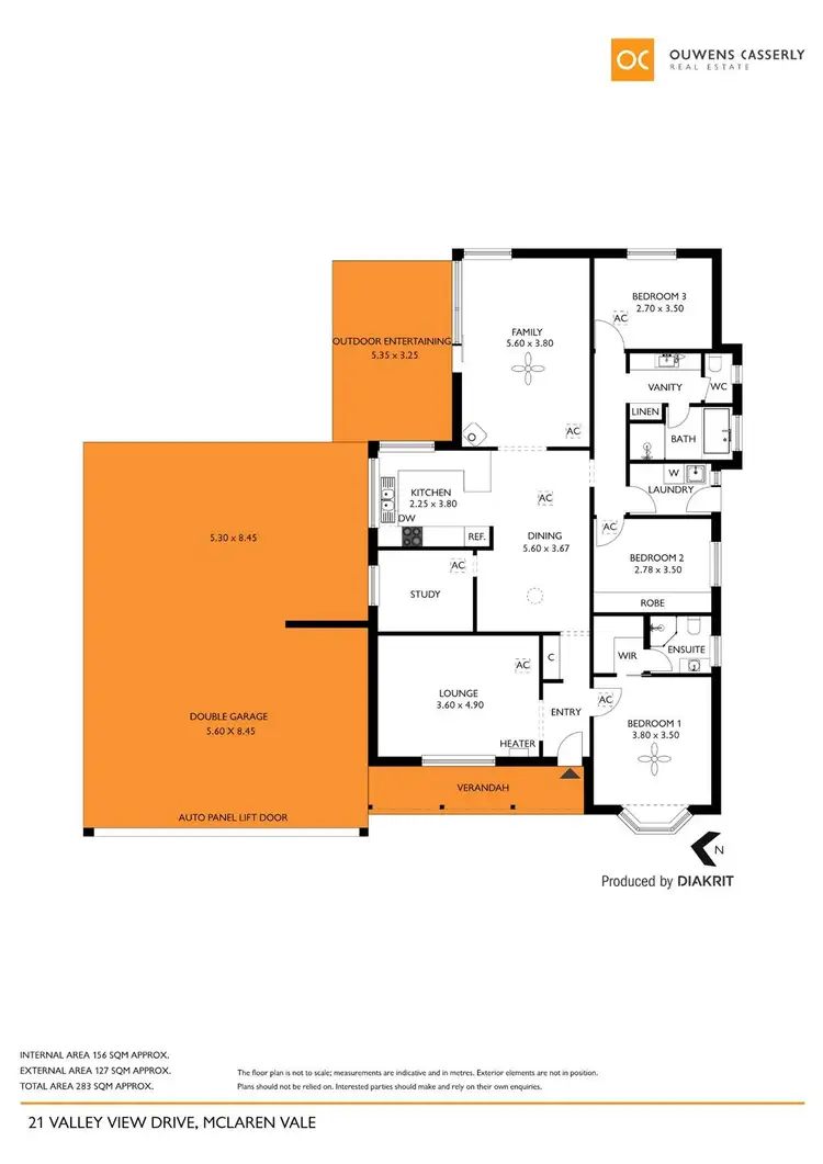 Floorplan of Homely house listing, 21 Valley View Drive, Mclaren Vale SA 5171