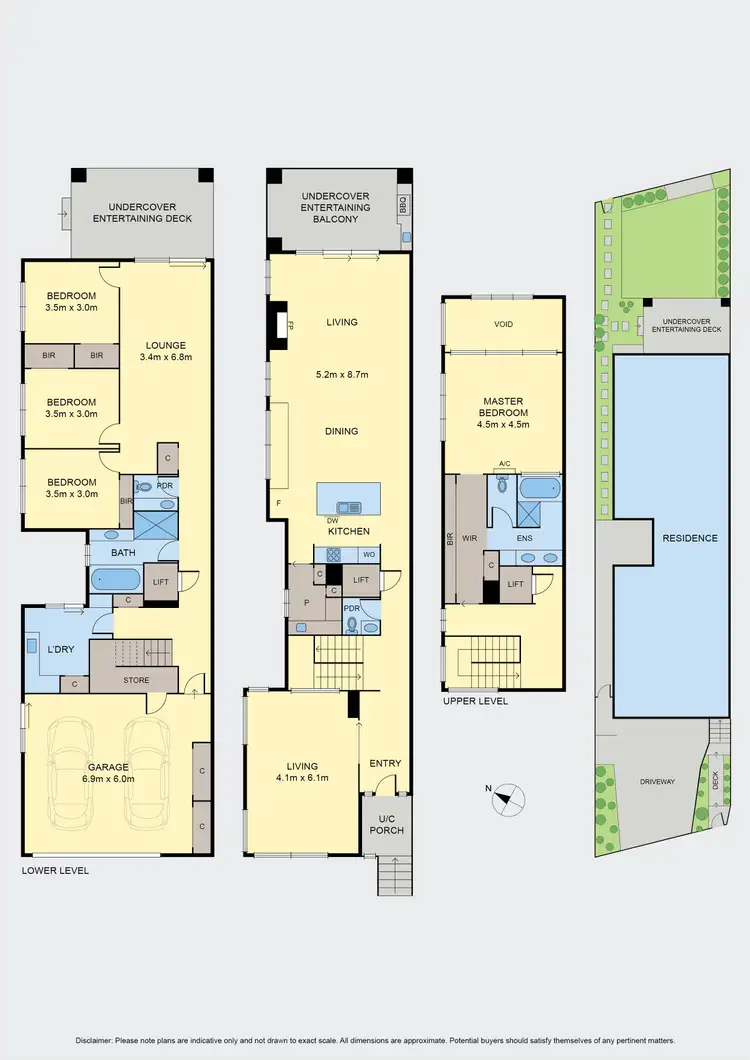 Floorplan of Homely house listing, 4A Magdala Avenue, Strathmore VIC 3041