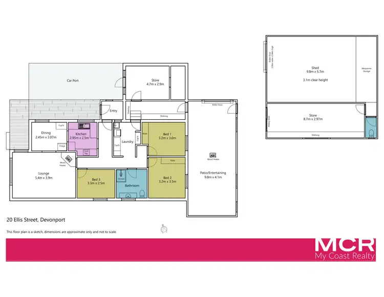 Floorplan of Homely house listing, 20 Ellis Street, Devonport TAS 7310