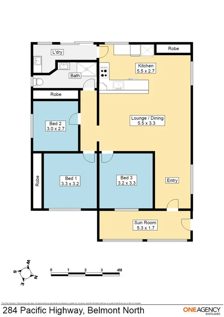 Floorplan of Homely house listing, 284 Pacific Highway, Belmont North NSW 2280