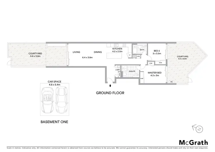 Floorplan of Homely apartment listing, 60/5-11 Pyrmont Bridge Road, Camperdown NSW 2050