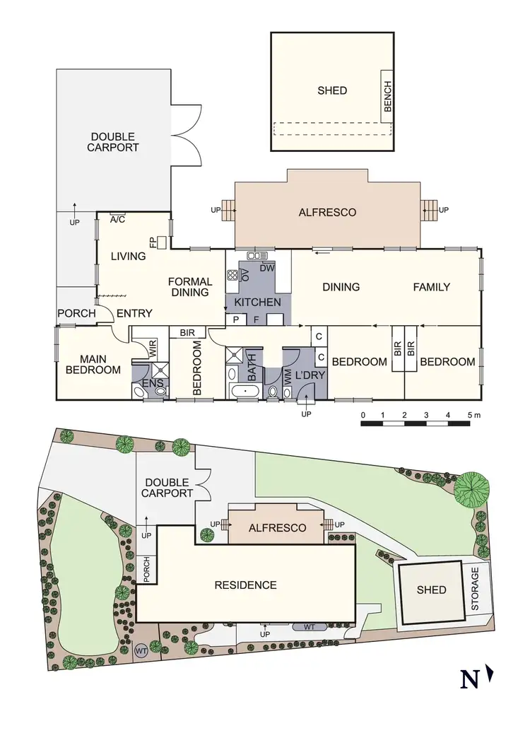 Floorplan of Homely house listing, 16-18 Day Crescent, Bayswater North VIC 3153