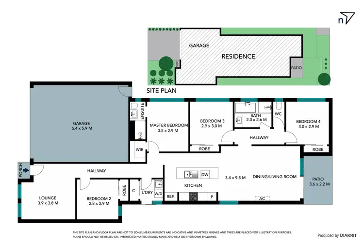 Floorplan of Homely house listing, 8 Rotino Crescent, Lalor VIC 3075