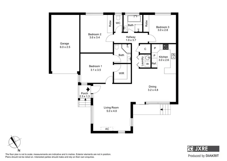 Floorplan of Homely unit listing, 3/13-15 Arnott Street, Clayton VIC 3168
