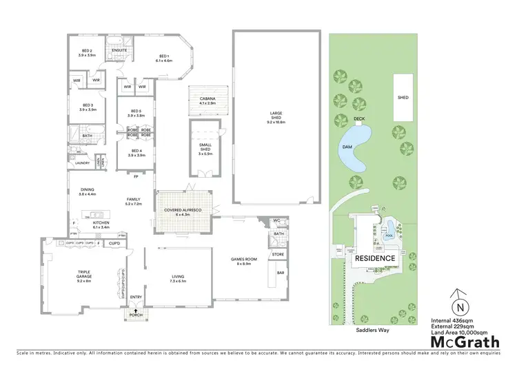 Floorplan of Homely house listing, 7 Saddlers Way, Wyee Point NSW 2259