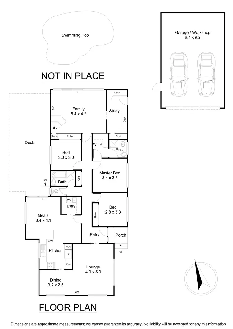 Floorplan of Homely house listing, 5 Kaisman Square, Wantirna VIC 3152