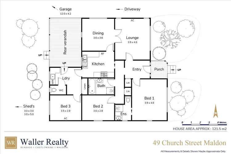 Floorplan of Homely house listing, 49 Church Street, Maldon VIC 3463