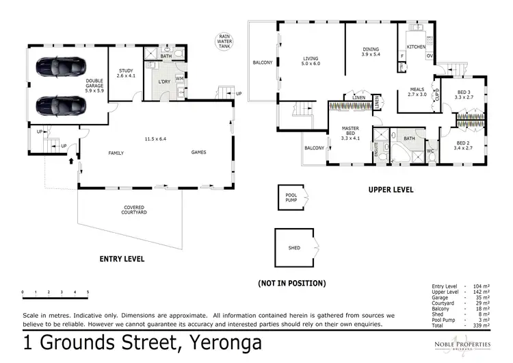 Floorplan of Homely house listing, 1 Grounds Street, Yeronga QLD 4104