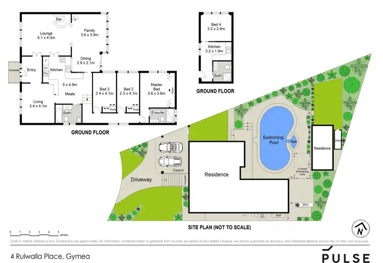 Floorplan of Homely house listing, 4 Rulwalla Place, Gymea NSW 2227