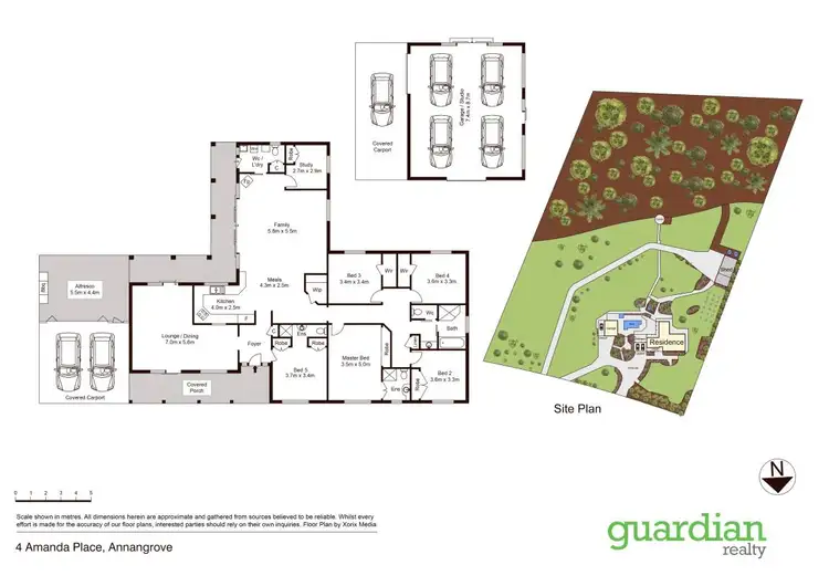 Floorplan of Homely house listing, 4 Amanda Place, Annangrove NSW 2156