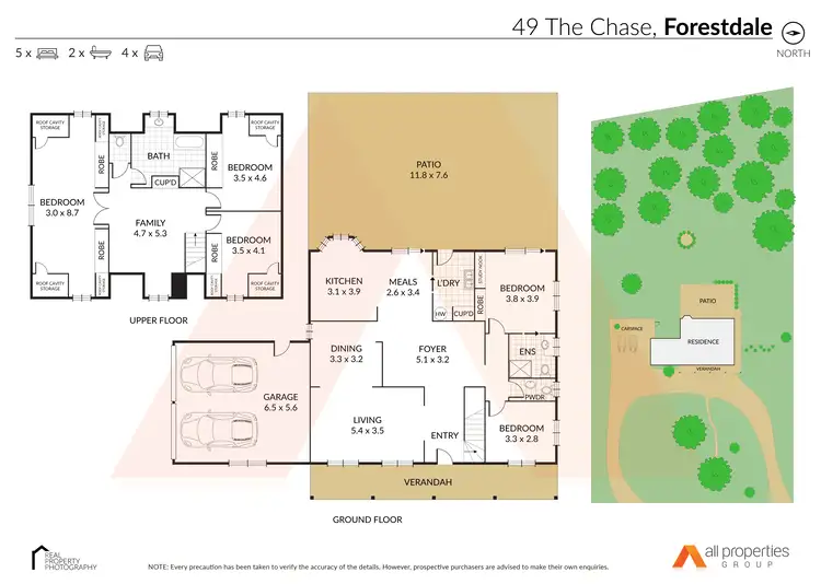 Floorplan of Homely house listing, 49-53 The Chase, Forestdale QLD 4118