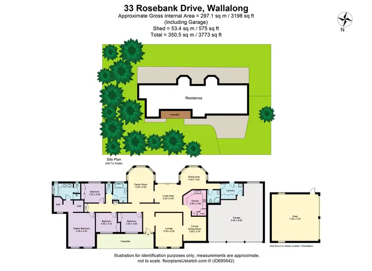 Floorplan of Homely rural property listing, 33 Rosebank Drive, Wallalong NSW 2320