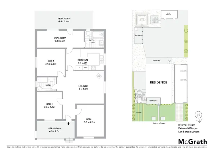 Floorplan of Homely house listing, 13 Belmore Street, Mudgee NSW 2850