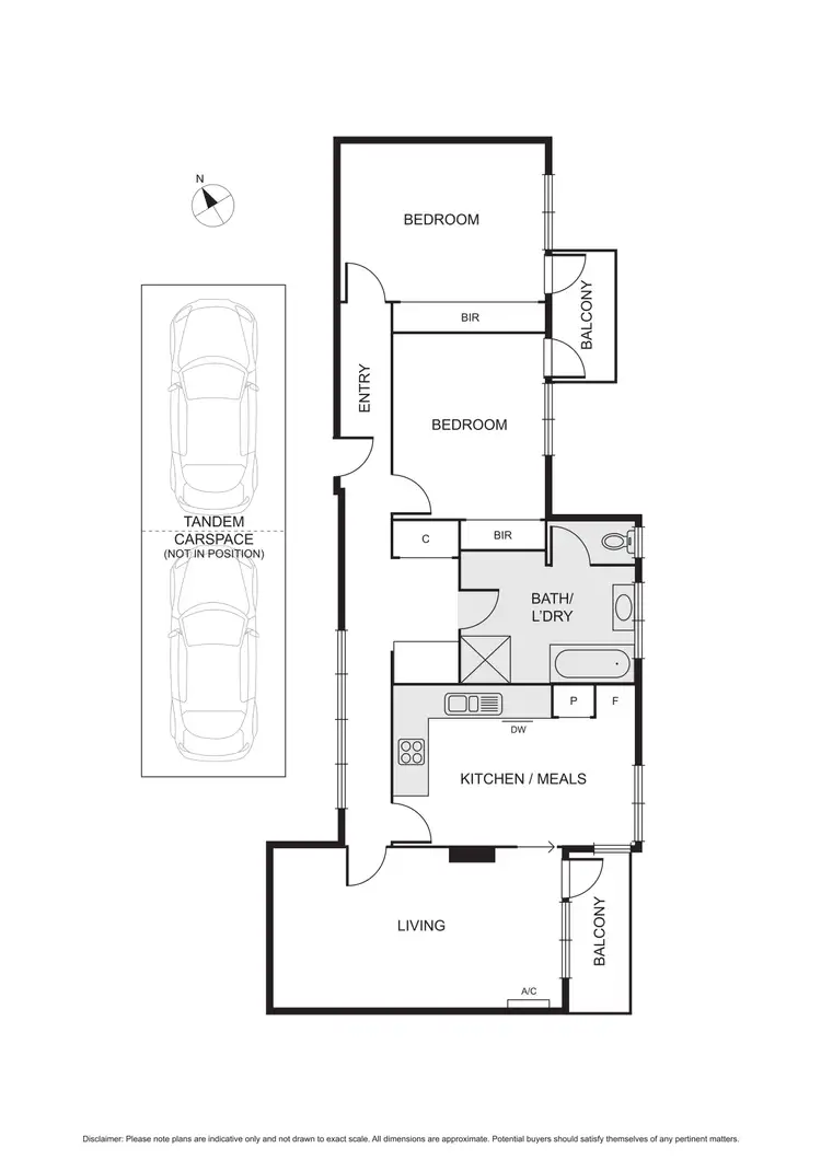 Floorplan of Homely apartment listing, 7/45 Ormond Esplanade, Elwood VIC 3184