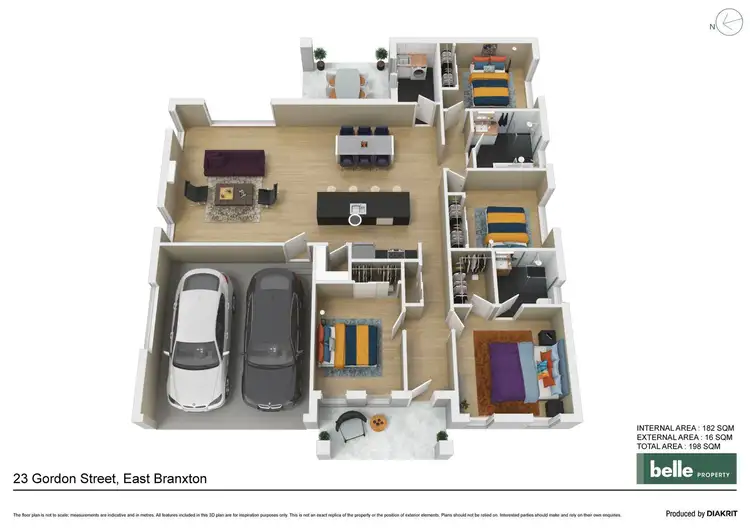 Floorplan of Homely house listing, 23 Gordon Street, East Branxton NSW 2335