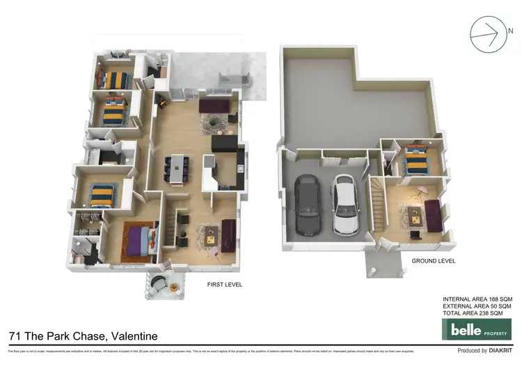 Floorplan of Homely house listing, 71 The Park Chase, Valentine NSW 2280